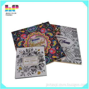 2016 Hot Sale Hand-paint Secret Garden Adult Coloring Book